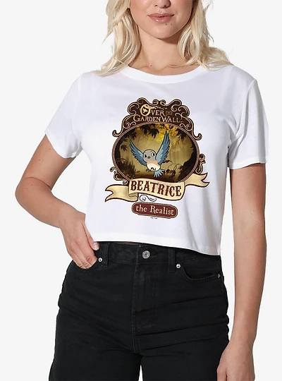 Over The Garden Wall Beatrice Poster Women's Crop Top T-Shirt