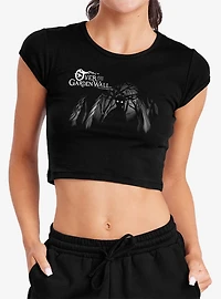 Over The Garden Wall Beast Cap Sleeve Baby Rib Women's Crop Top