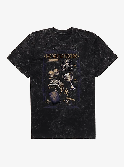 Harry Potter Horcruxes Mineral Wash T-Shirt