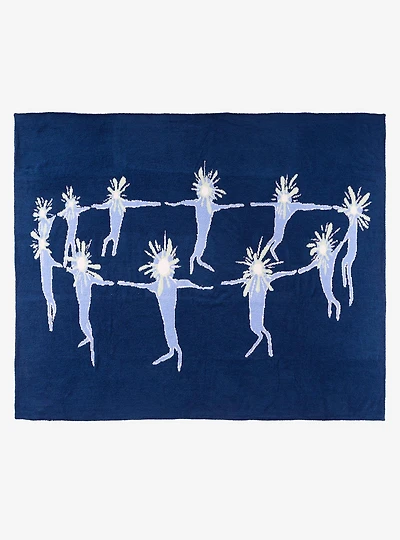 Studio Ghibli® Howl's Moving Castle Star Children Feather Throw — BoxLunch Exclusive