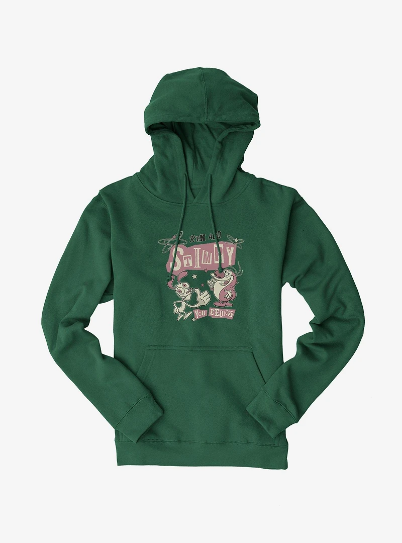 The Ren & Stimpy Show You Eediot Hoodie