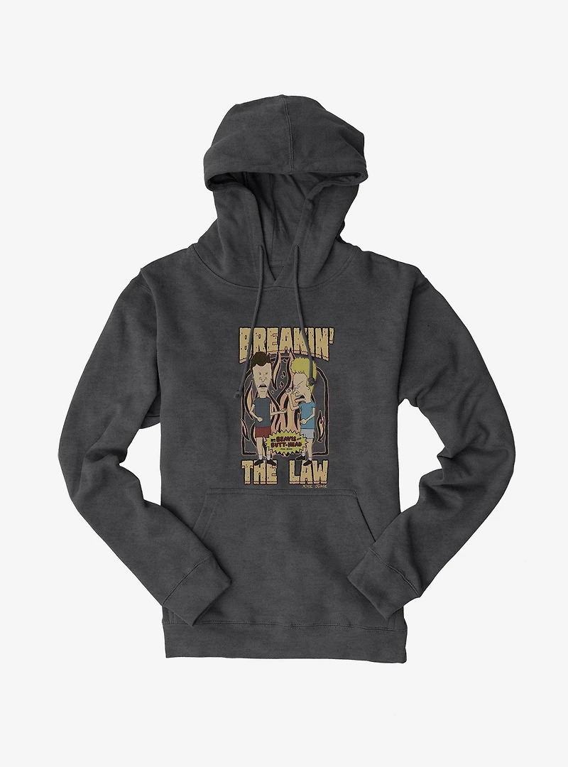 Beavis And Butthead Breakin The Law Hoodie