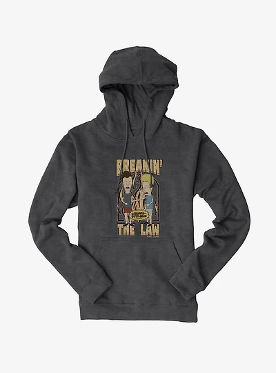 Beavis And Butthead Breakin The Law Hoodie