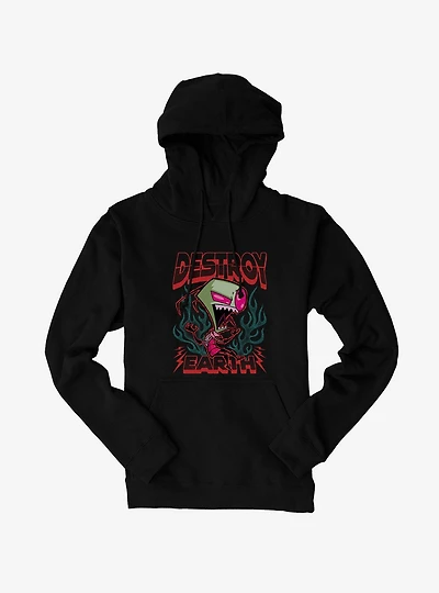 Invader Zim Destroy Hoodie