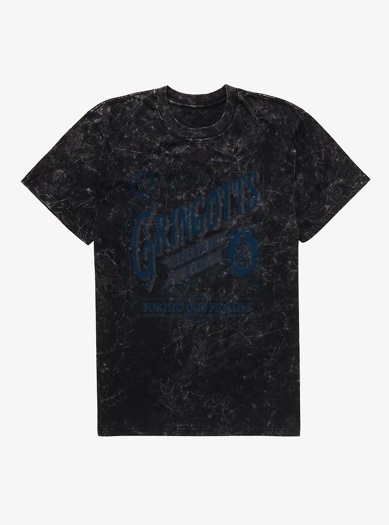 Harry Potter Gringotts Mineral Wash T-Shirt