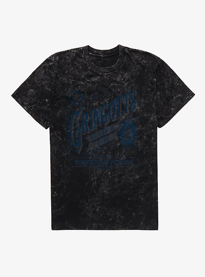 Harry Potter Gringotts Mineral Wash T-Shirt