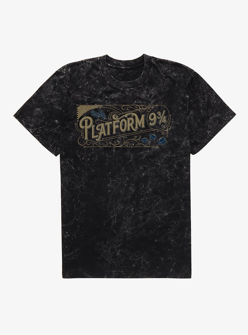 Harry Potter Platform Mineral Wash T-Shirt