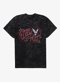 Harry Potter Owl Post Mineral Wash T-Shirt