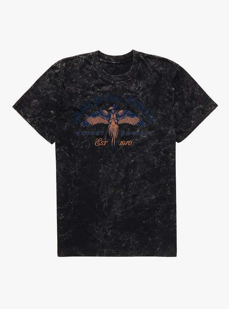 Harry Potter Order Of The Phoenix Mineral Wash T-Shirt