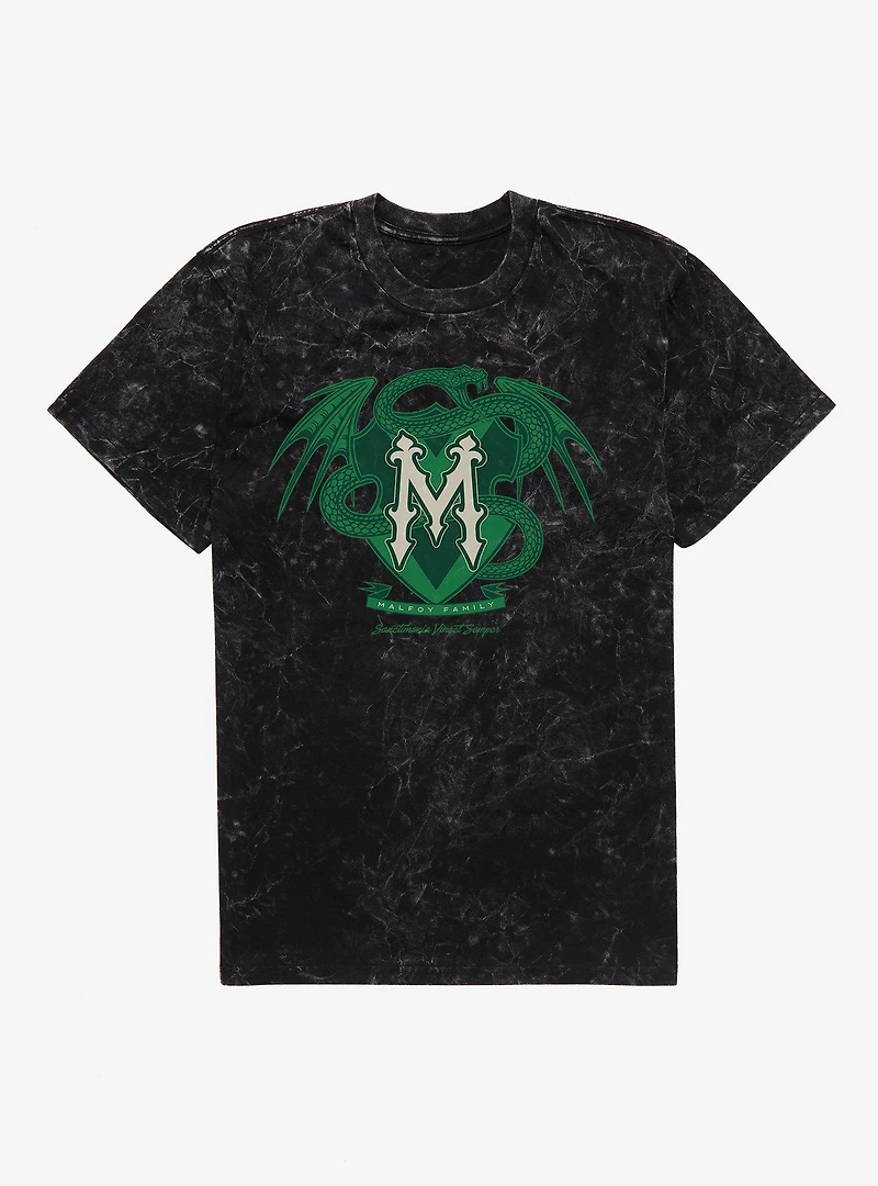 Harry Potter Malfoy Family Mineral Wash T-Shirt