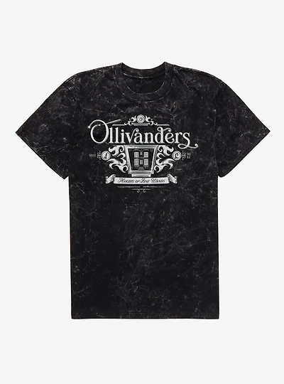 Harry Potter Ollivanders Mineral Wash T-Shirt