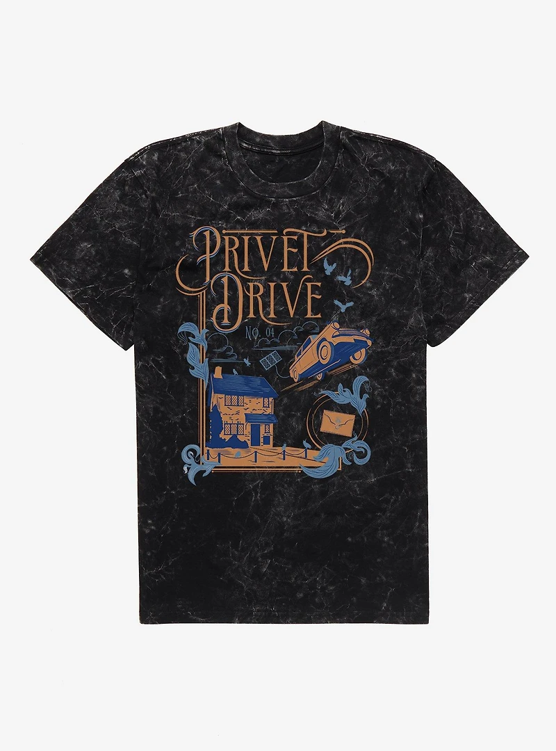 Harry Potter Privet Drive Mineral Wash T-Shirt