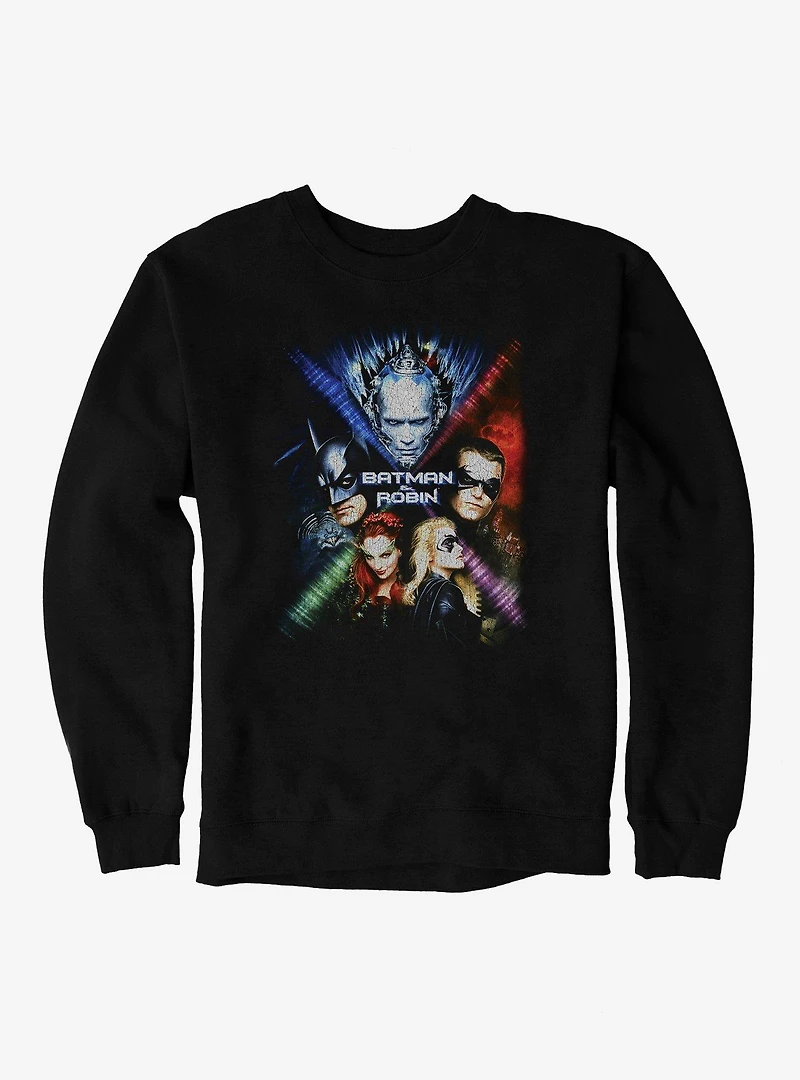 DC Batman & Robin Poster Sweatshirt