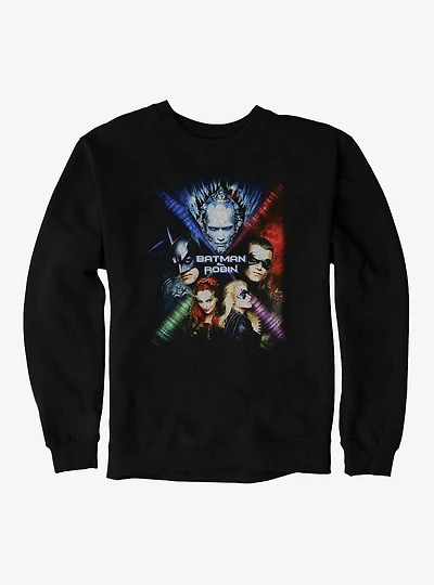 DC Batman & Robin Poster Sweatshirt