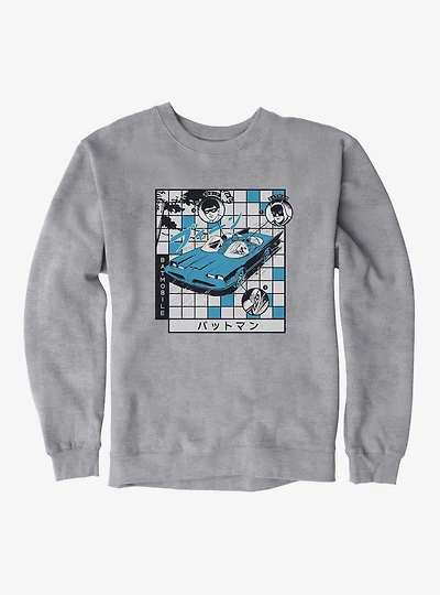 DC Batman & Robin Batmobile Duo Sweatshirt