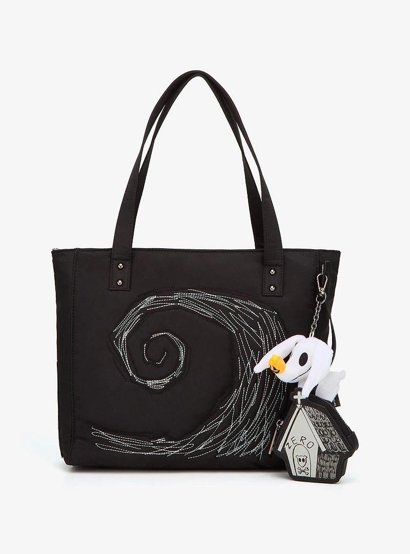 Disney The Nightmare Before Christmas Spiral Hill Tote Bag with Coin Purse - BoxLunch Exclusive