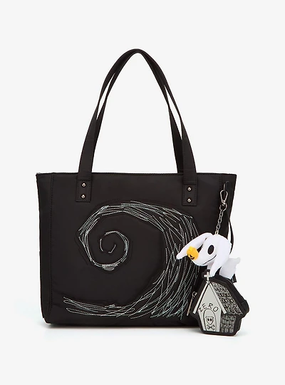 Disney The Nightmare Before Christmas Spiral Hill Tote Bag with Coin Purse - BoxLunch Exclusive