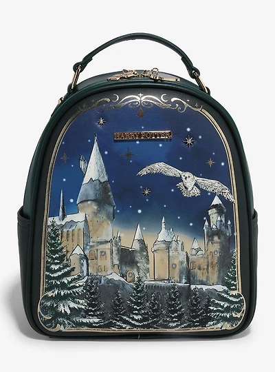 Harry Potter Snowy Hogwarts Scene Light-Up Mini Backpack - BoxLunch Exclusive
