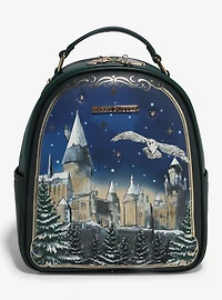 Harry Potter Snowy Hogwarts Scene Light-Up Mini Backpack - BoxLunch Exclusive