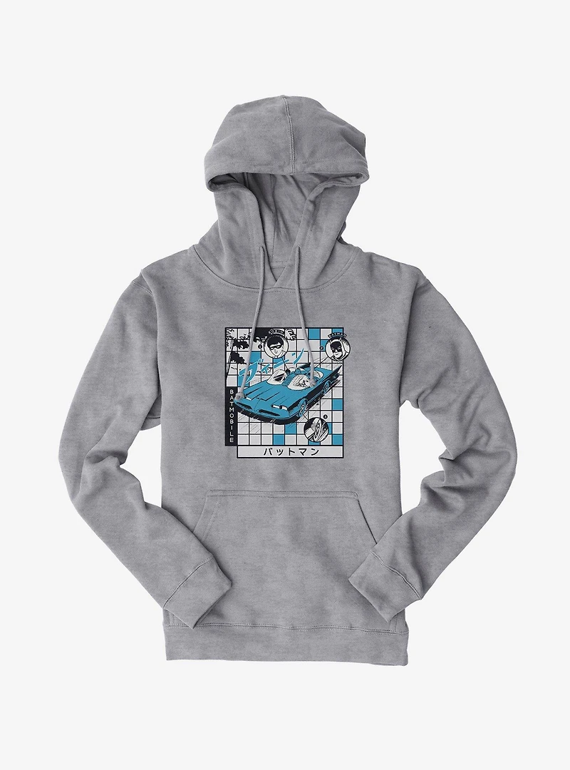 DC Batman & Robin Batmobile Duo Hoodie
