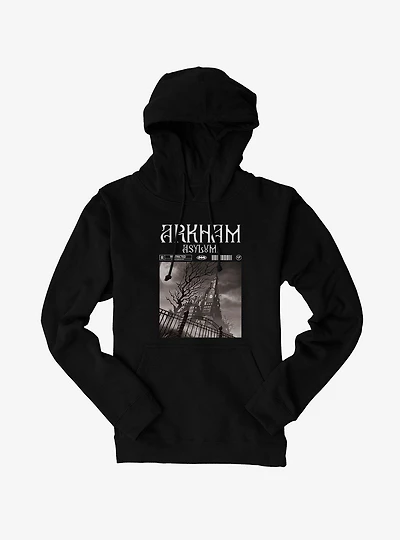 DC Batman Arkham Asylum Rated Hoodie