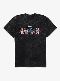 DC Batman Dark Knight Classic Mineral Wash T-Shirt