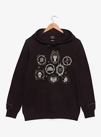 Disney Villains Icons Embroidered Hoodie — BoxLunch Exclusive