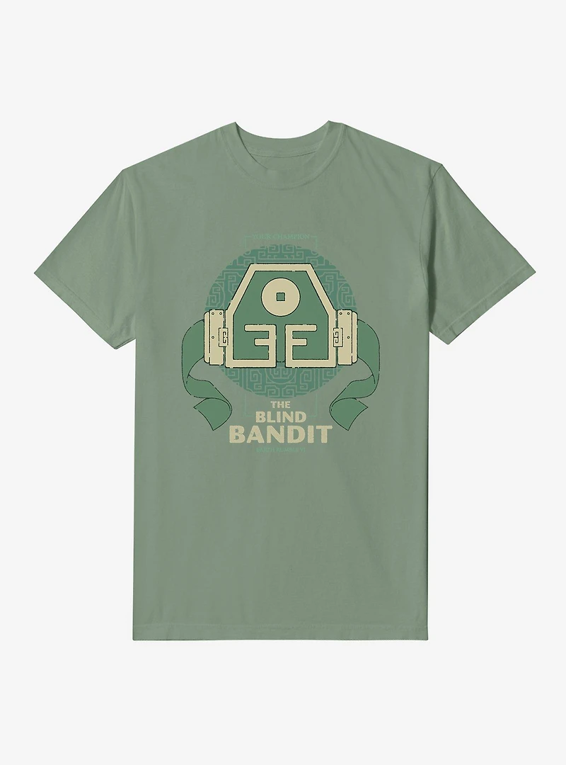 Avatar: The Last Airbender Blind Bandit Garment Dye T-Shirt