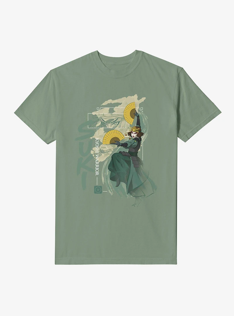Avatar: The Last Airbender Suki Kyoshi Warrior Garment Dye T-Shirt