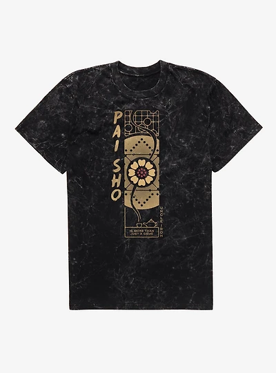 Avatar: The Last Airbender Pai Sho Not Just A Game Mineral Wash T-Shirt