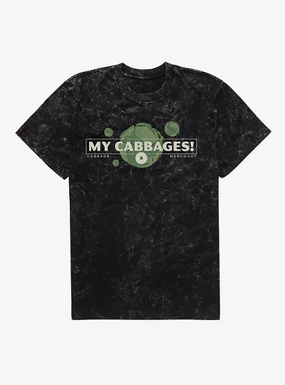 Avatar: The Last Airbender My Cabbages Mineral Wash T-Shirt
