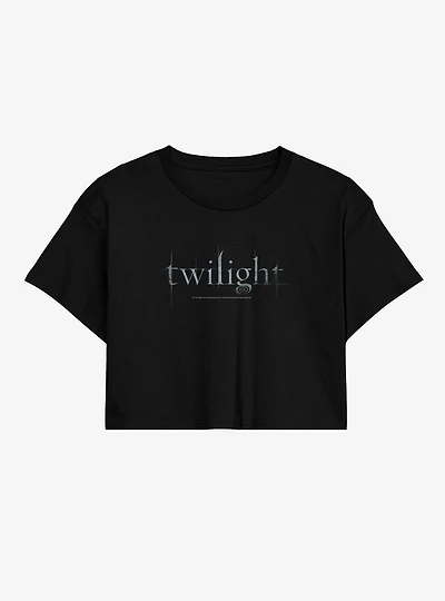 Twilight Logo Womens Crop T-Shirt