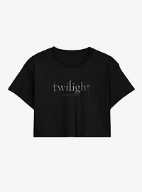 Twilight Logo Womens Crop T-Shirt