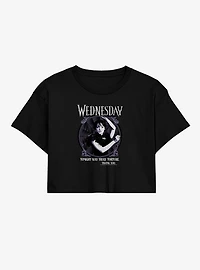 Wednesday Tonight Was Torture Dance Womens Crop T-Shirt