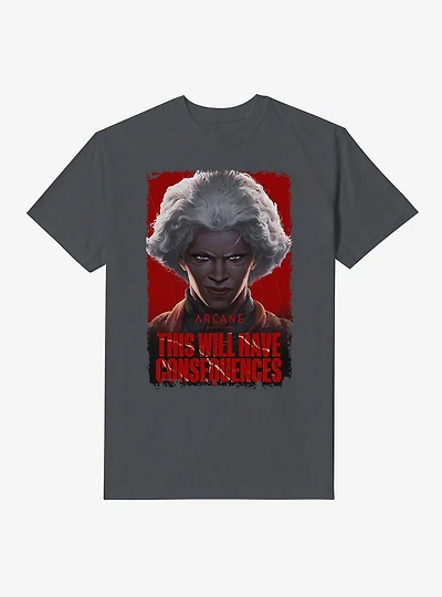 Arcane Ambessa Consequences Garment Dye T-Shirt