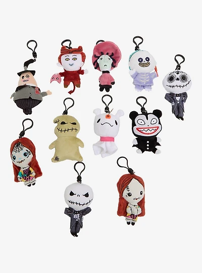 Disney The Nightmare Before Christmas Characters Blind Bag Plush Bag Clip - BoxLunch Exclusive