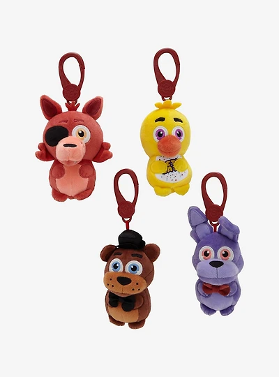 Five Nights at Freddy's Characters Blind Assorted Plush Keychain
