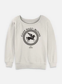 Percy Jackson And The Olympians Camp Half-Blood  Womens Slouchy Sweatshirt