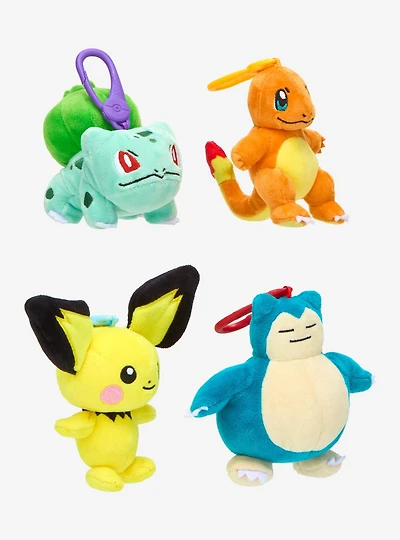 Pokémon Characters Blind Assorted Plush Keychain