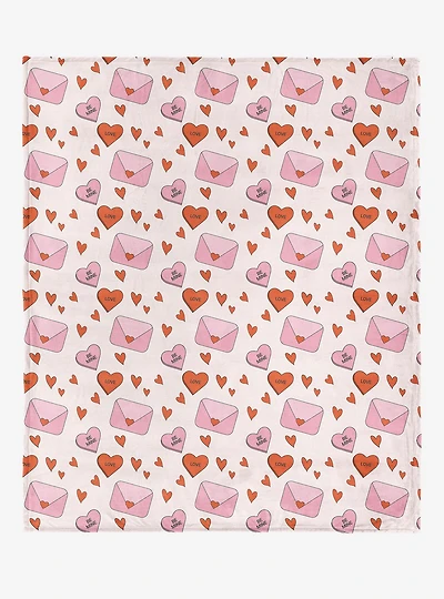 Send My Love 50x60" Silk Touch Throw Blanket
