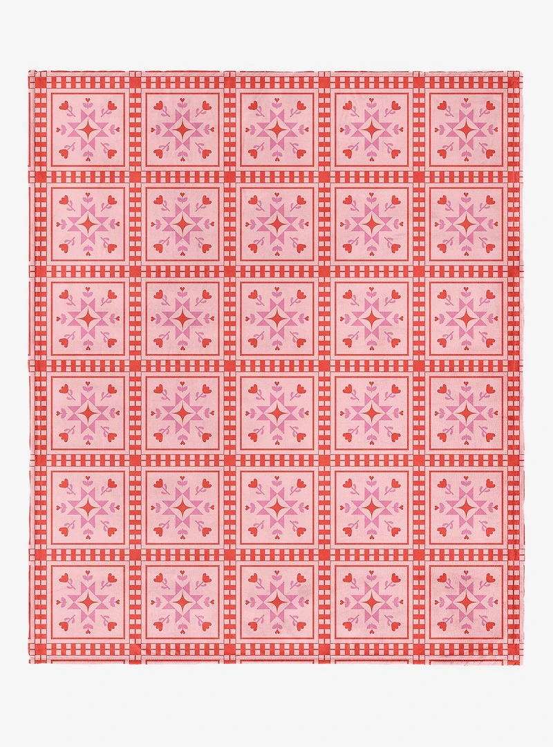 Quilted 60x80" Silk Touch Throw Blanket