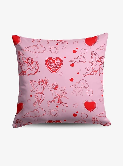 Cupid Throw Pillow