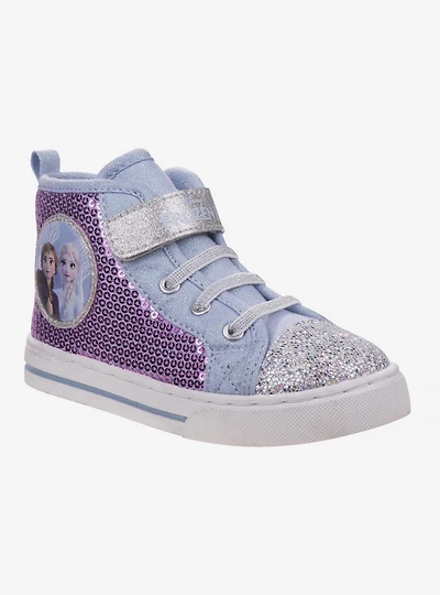 Disney Frozen Anna and Elsa Toddler & Youth Canvas Sneakers