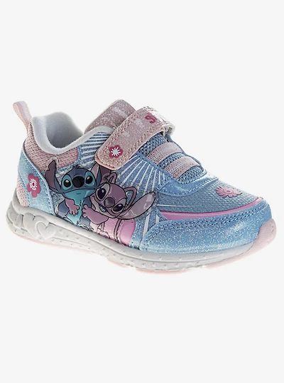 Disney Lilo & Stitch Angel and Toddler Girls Light Up Sneakers