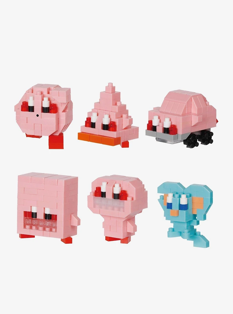 Kawada Kirby and the Forgotten Land Nanoblock Mininano Blind Box Build Kit