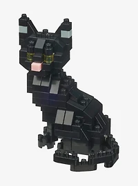 Kawada Nanoblock Cats Collection Series Black Cat Build Kit