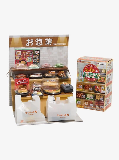 Re-Ment Petit Sample Supermarket Deli Blind Box Figure Set
