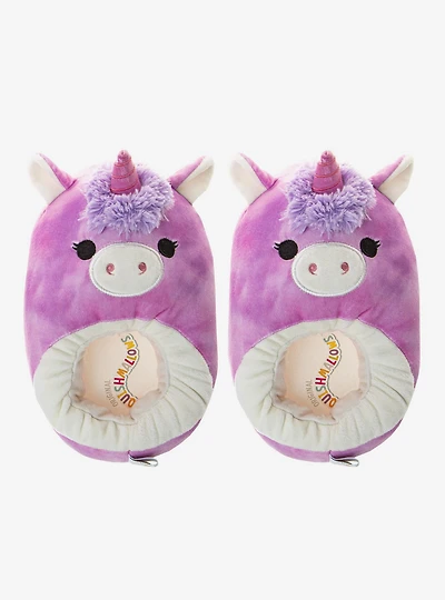 Squishmallows Lola The Unicorn Dual Sizes Girls Slippers
