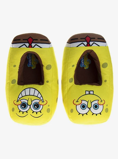 SpongeBob SquarePants Little Kids Dual Sizes Slippers