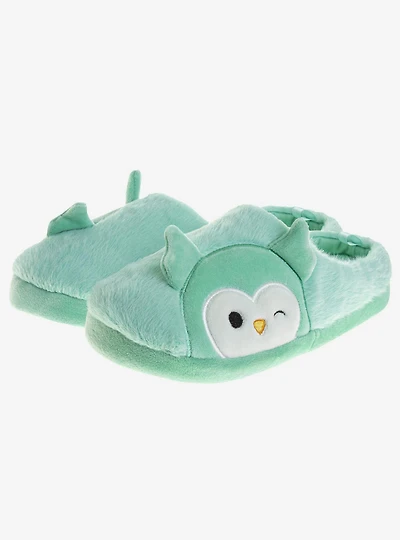 Squishmallows Winston The Owl Girls Slippers